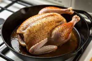 Browning Chicken Before Crock Pot