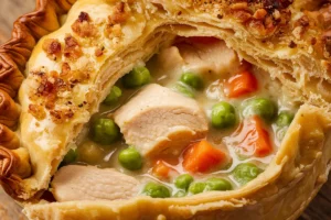 What Is the Sauce Made of in Chicken Pot Pie?