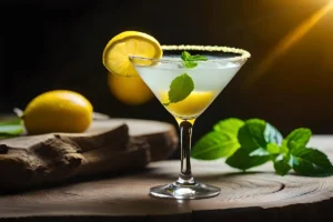 What is in a lemon drop cocktail?