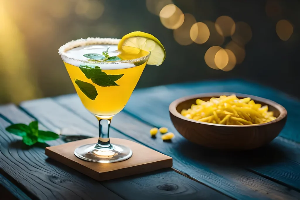 What is in a lemon drop cocktail?