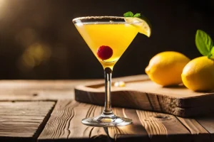 What is in a lemon drop cocktail?