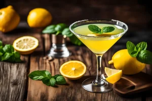 What is in a lemon drop cocktail?