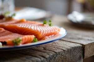 Does smoked salmon taste better warm or cold?