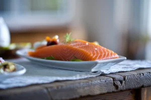 Does smoked salmon taste better warm or cold?