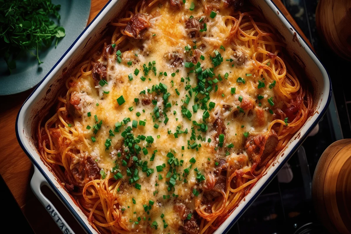 How to reheat chicken spaghetti casserole?