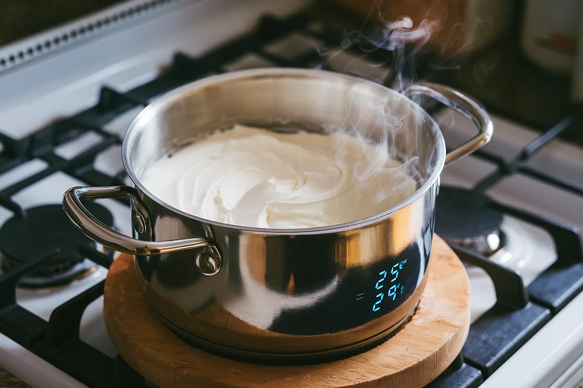 Is 275 too hot to smoke cream cheese?