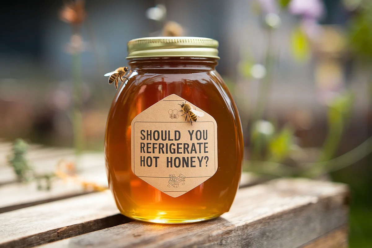 Should you refrigerate hot honey?