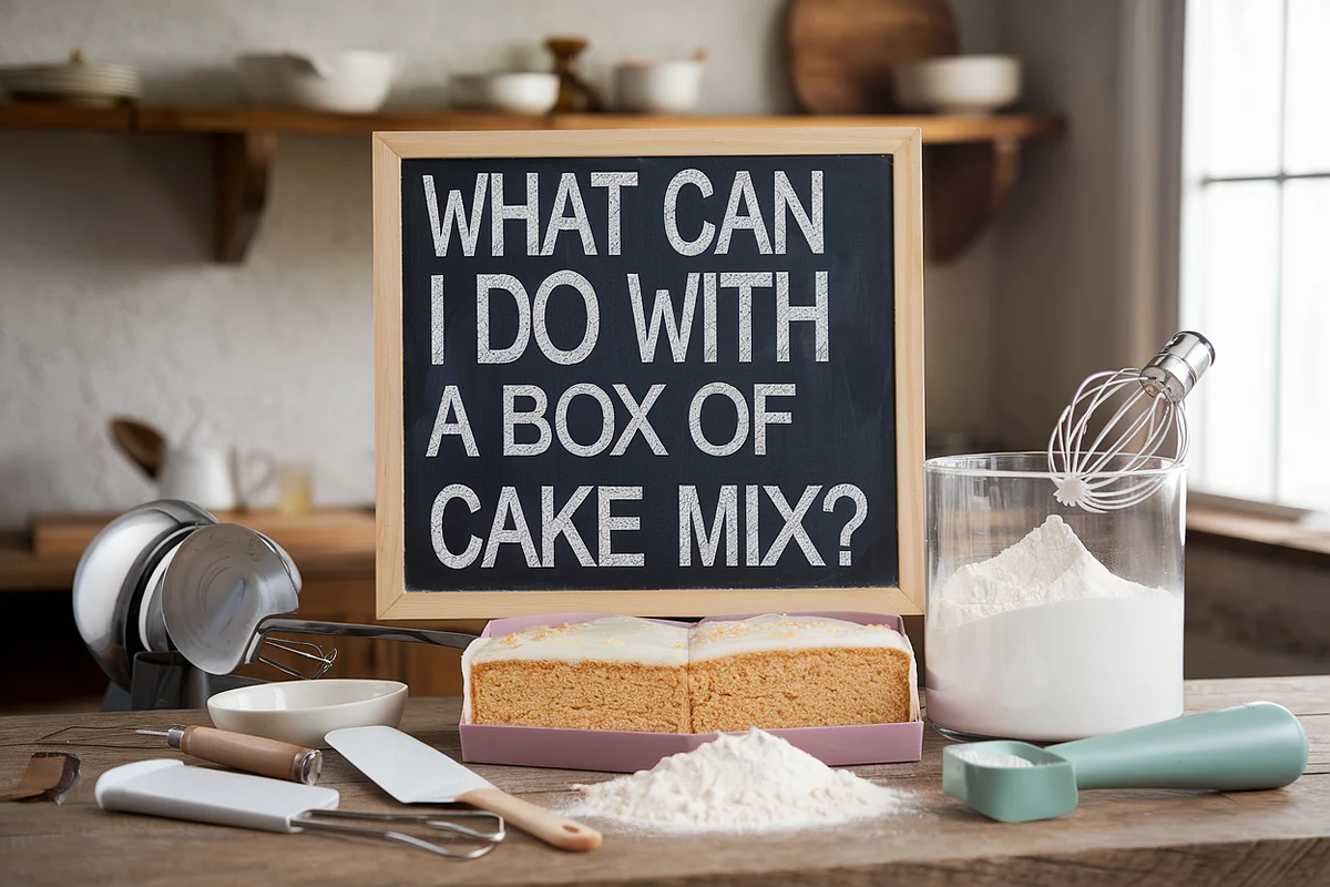 What Can I Do With a Box of Cake Mix?