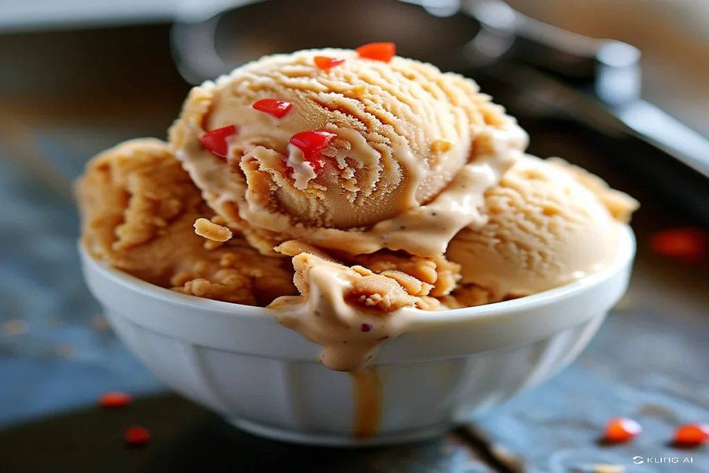 What does the not fried chicken ice cream taste like?