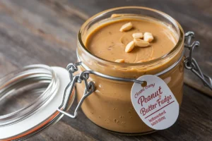 What is peanut butter fudge made of?