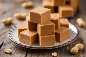 What is peanut butter fudge made of?