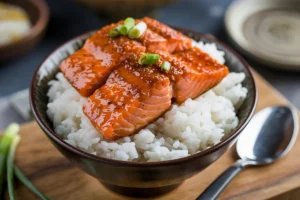 What to eat with miso salmon?