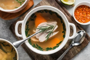 Which soups are clear soups?