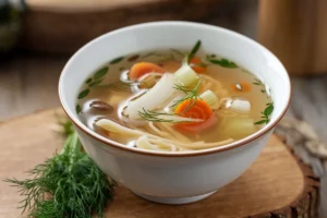 Which soups are clear soups?