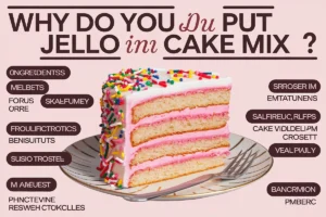 Why Do You Put Jello in Cake Mix?