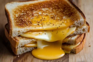 Why doesn't bread cheese melt?