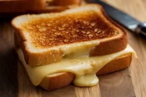 Why doesn't bread cheese melt?