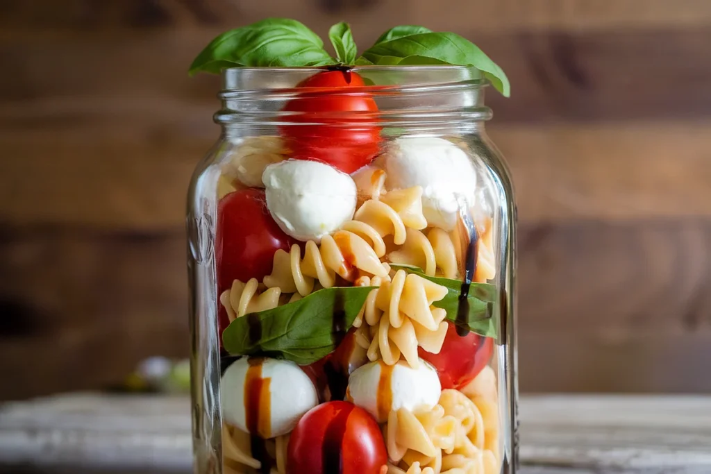 caprese pasta salad