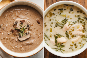 Is cream of mushroom soup the same as cream of chicken soup?